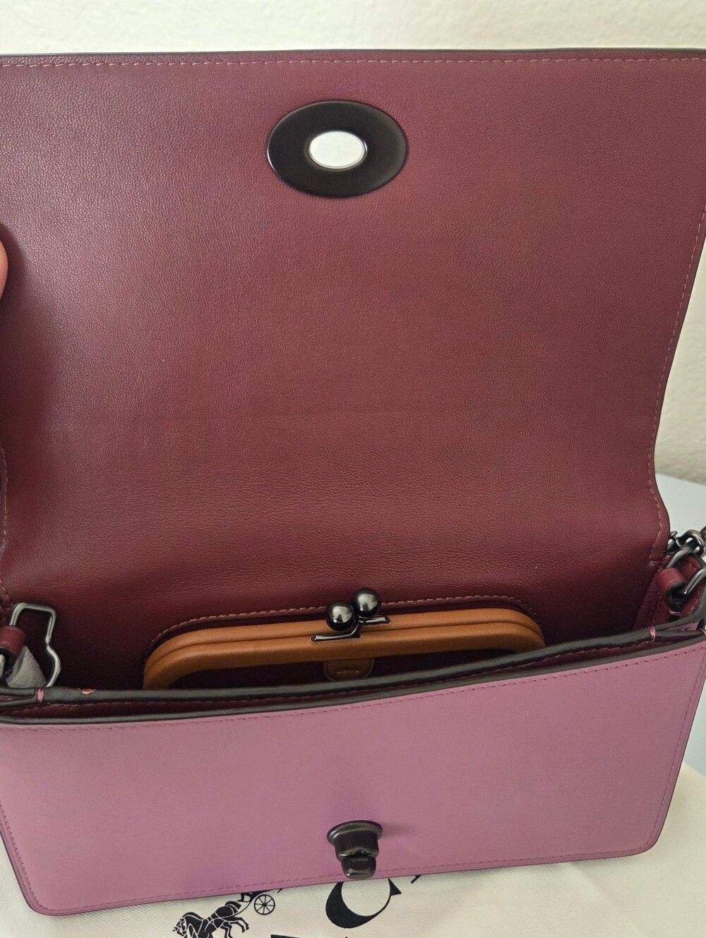 ✨️Coach 1941 Dinky Bag with Quilting in Primrose Pink - Picture 13 of 15